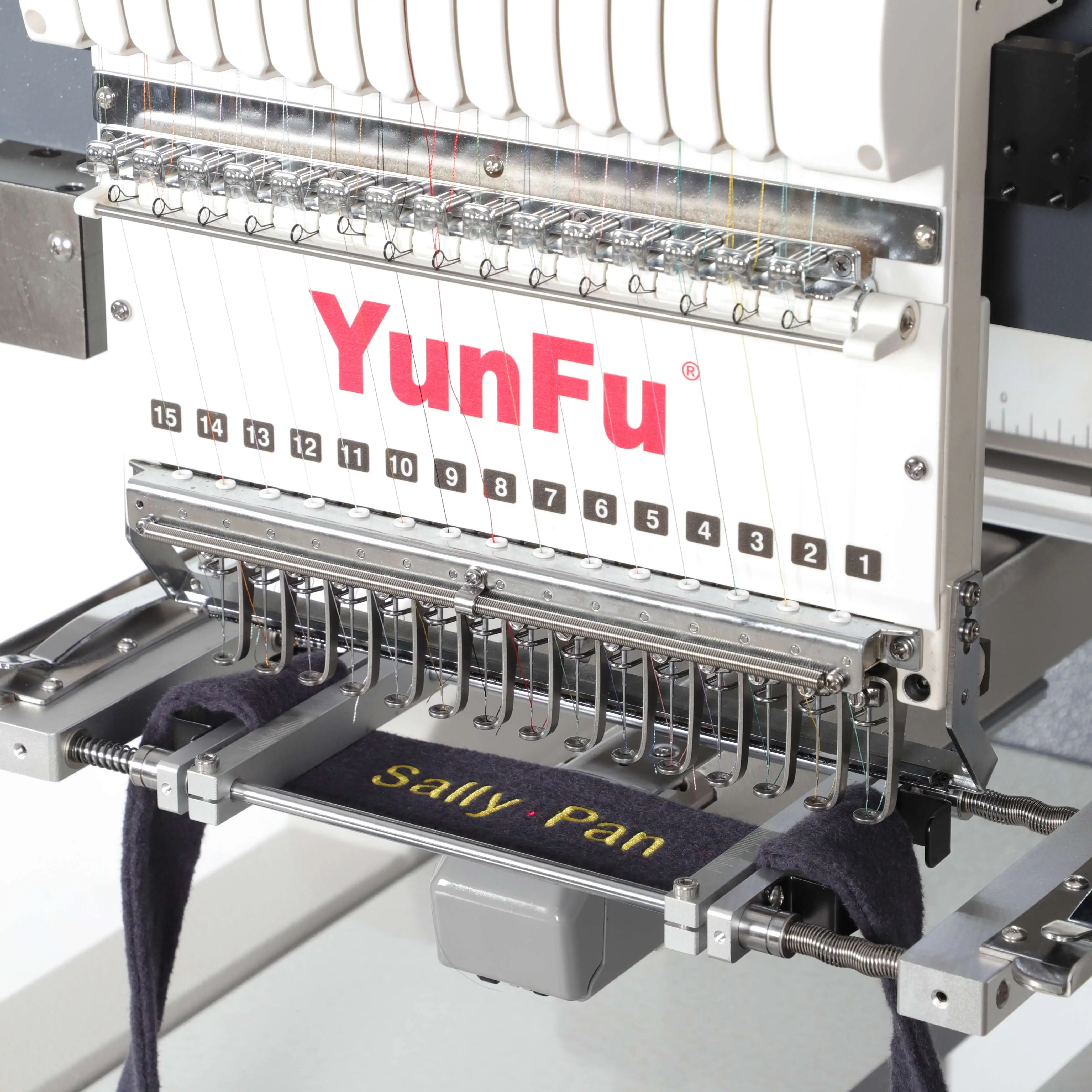 YunFu 2025 آلة التطريز التجارية 100% الأصلي 400*600 مم 12/15 إبرة التطريز حالة جديدة 100% المحرك للاستخدام المنزلي #3