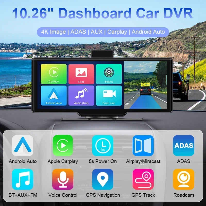 ADAS Dash Cam 4K 10.26\