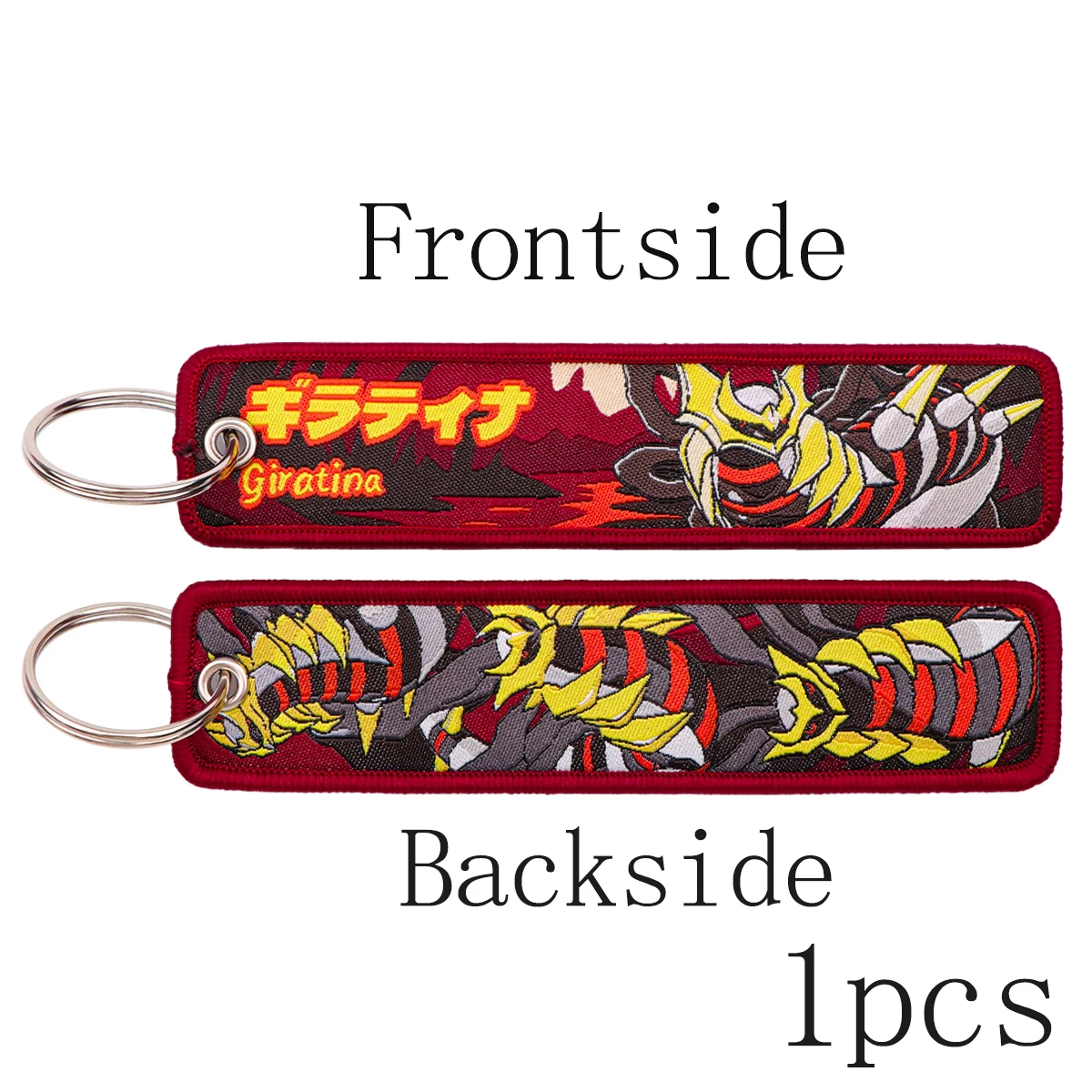 HEISSER VERKAUF Pokémon Anime Monster Schlüsselanhänger für Autos, Rucksäcke, Schlüsselhalter, bestickte Schlüsselringe, Schlüsselanhänger, Jet-Tags, Zubehör, Geschenk, 1 Stück – Detail 1