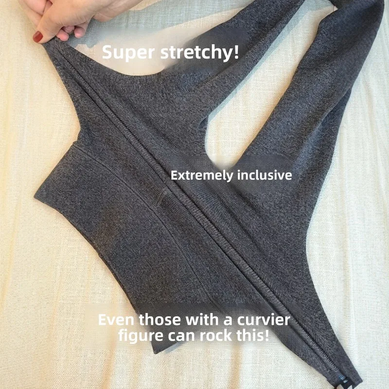Women's Fall Winter Wool Fleece Tights, Thick Warm Matte High Waist Butt Lifting, Non-Slip Crotch 276 Needle Pantyhose