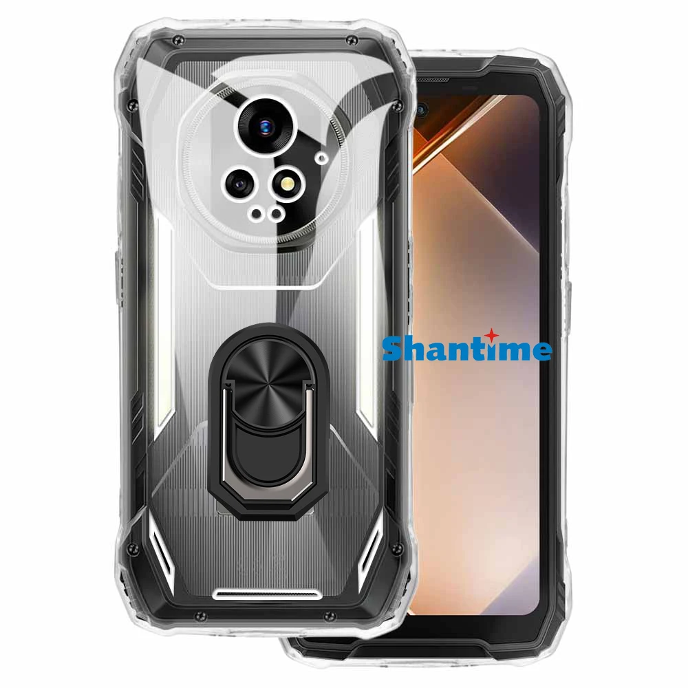 Luxury Shockproof Ring Holder For Blackview Xplore 2 Case Soft Silicone TPU Protective Holder Cover