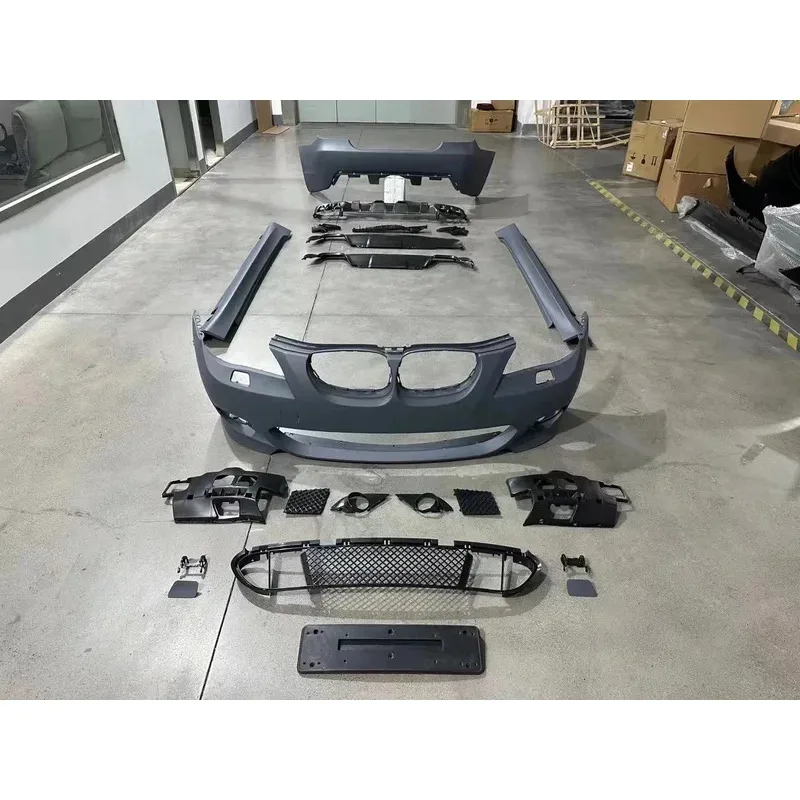 

High Quality Full Body Kit E60 M TECH Style PP Material Front Rear Bumpers Side Panels Body Kits For E60 0