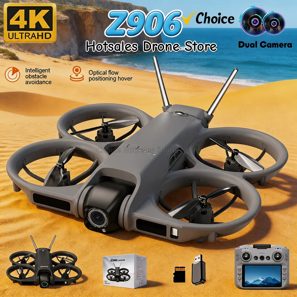 

New Mini Z906 Drone Professional HD Camera WIFI FPV UAV Touchscreen Remote Control Quadcopter Aerial Photography Rc Airplane Toy