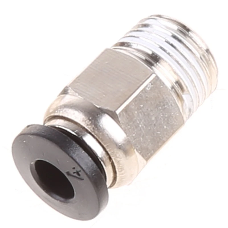 Stainless Steel Feeding Pneumatic Joint Fitting for 1.75mm ABS 3D Printer 96BA