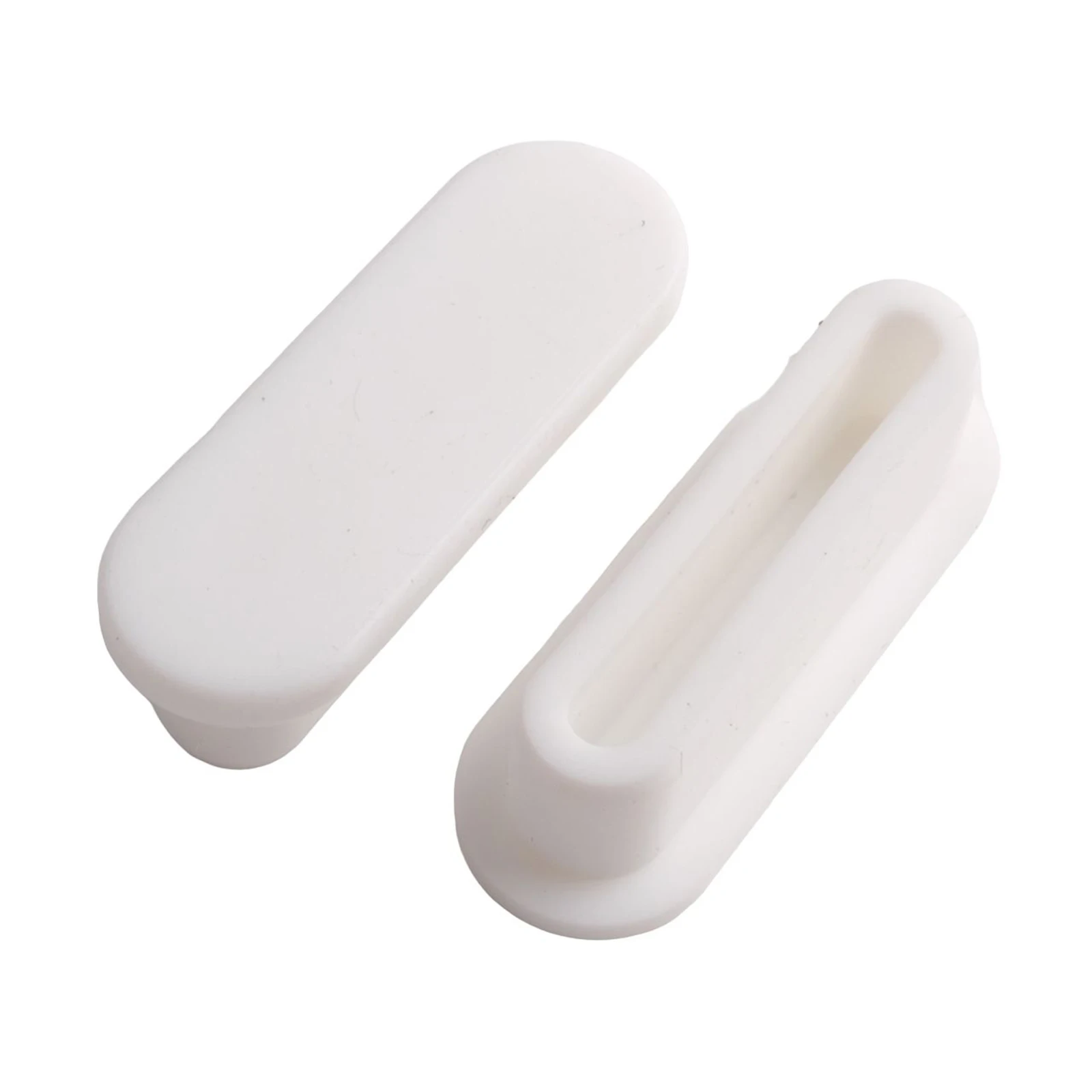 Tapa de desbordamiento de fregadero de gel de sílice, tapa de cubierta de orificio para lavabo, embellecedor de lavabo ovalado para baño, anillo ovalado reutilizable de repuesto para baño, 4 Uds.