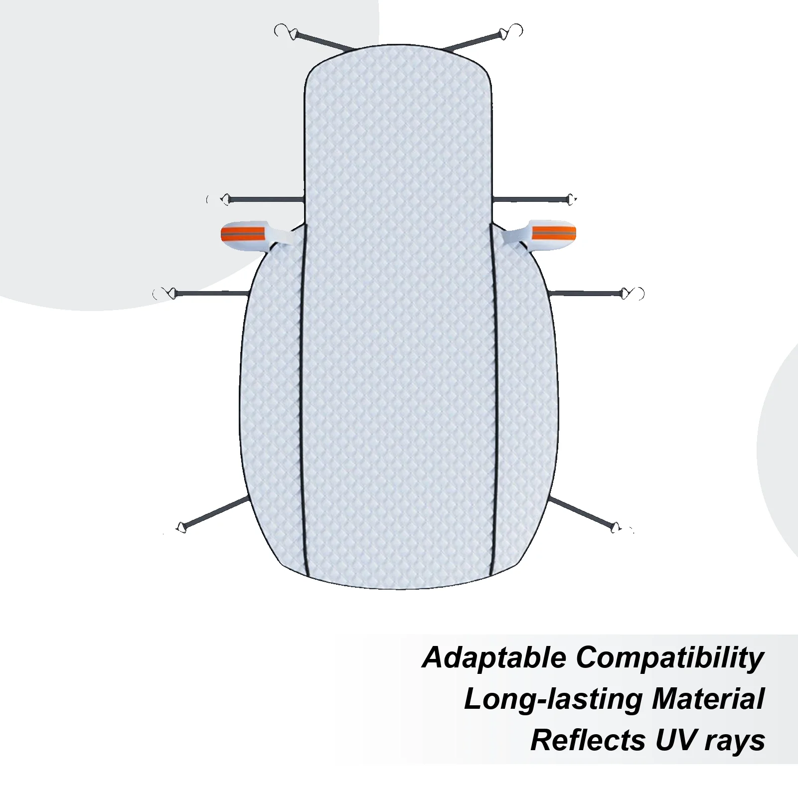

Лобовое стекло, снежный чехол, защита от ультрафиолета, блокировщик, противоморозный зимний автомобильный чехол, полное покрытие для улицы, холодной погоды, грузовика, фургона, путешествий