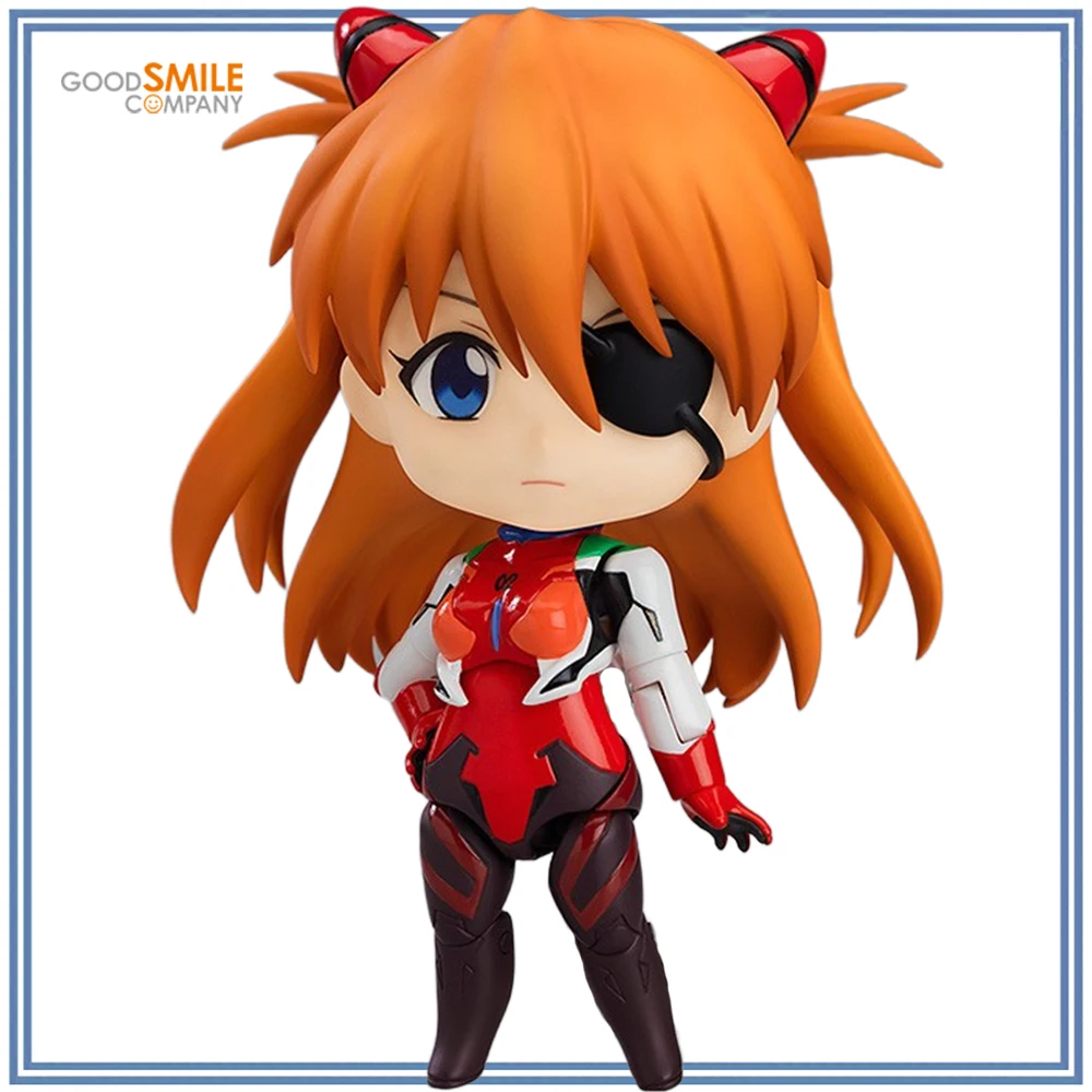 100%Original in Stock Good Smile Company Nendoroid(#1431)Evangelion Shin Gekijouban Souryuu Asuka Langley Plugsuit Ver.Anime Toy