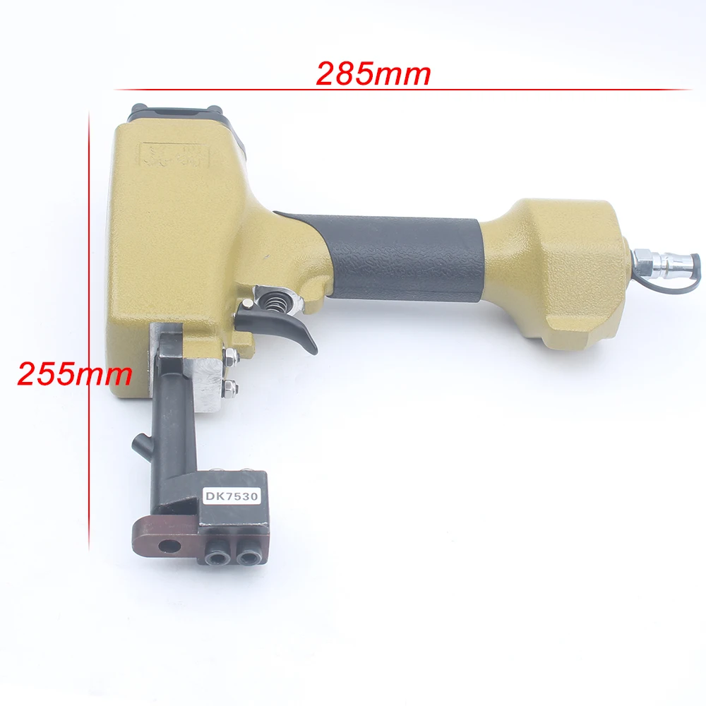 DK7530 7.5mm Pneumatic Hole Puncher Nailer Aluminium Sheet 3.0mm Thick Punching Gun