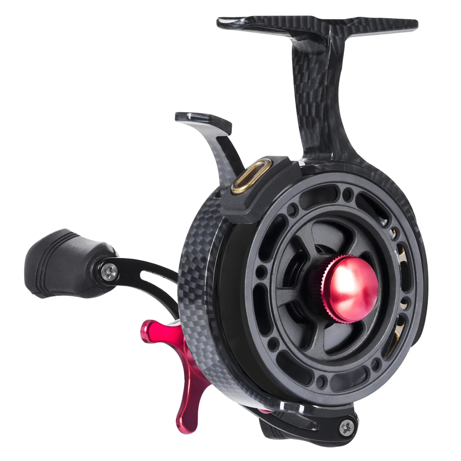 

Ultra Portable High-foot Ice Fishing Reels with Smooth 8KG Drag, Inline Ice Reel and 3.5:1 Coil Drop System for the Ultimate Win