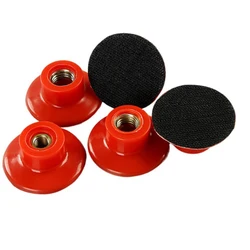 Grinding Disc Backing Pad 1 Pc 2 Inch Accessories For Sander Polishing Pad Holder Red Replacement High Quality