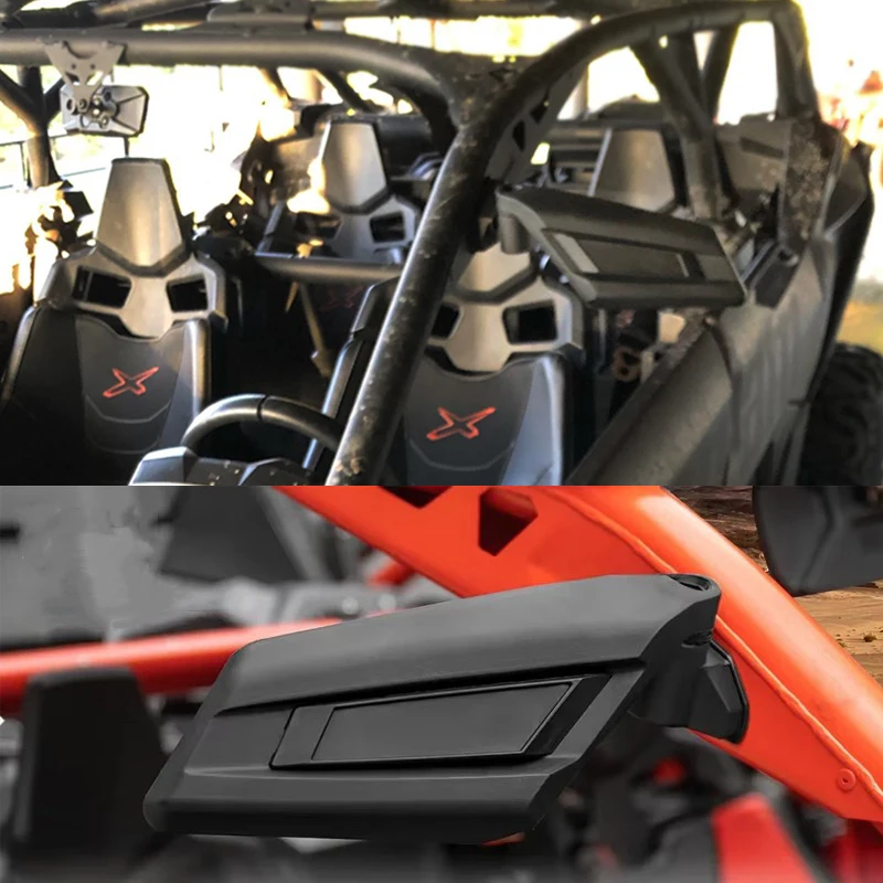 Specchietti retrovisori laterali UTV sinistro e destro Specchietto retrovisore regolabile per Can Am Maverick X3 per Suzuki King Quad 2017-2022
