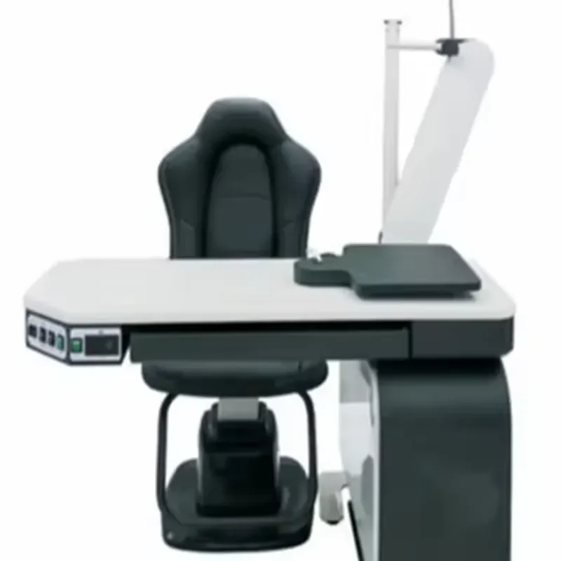 Ophthalmic Motorized Refraction Chair and Table Unit Optometry Chair and Stand Ophthalmic Unit Chair