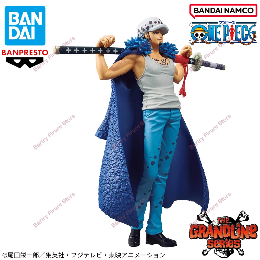 الأصلي حقيقية BANPRESTO DXF قطعة واحدة خاصة 20 سنتيمتر قانون ترافالغار أنيمي الشكل عمل أرقام محاصر لعبة مجسمة هدايا عيد