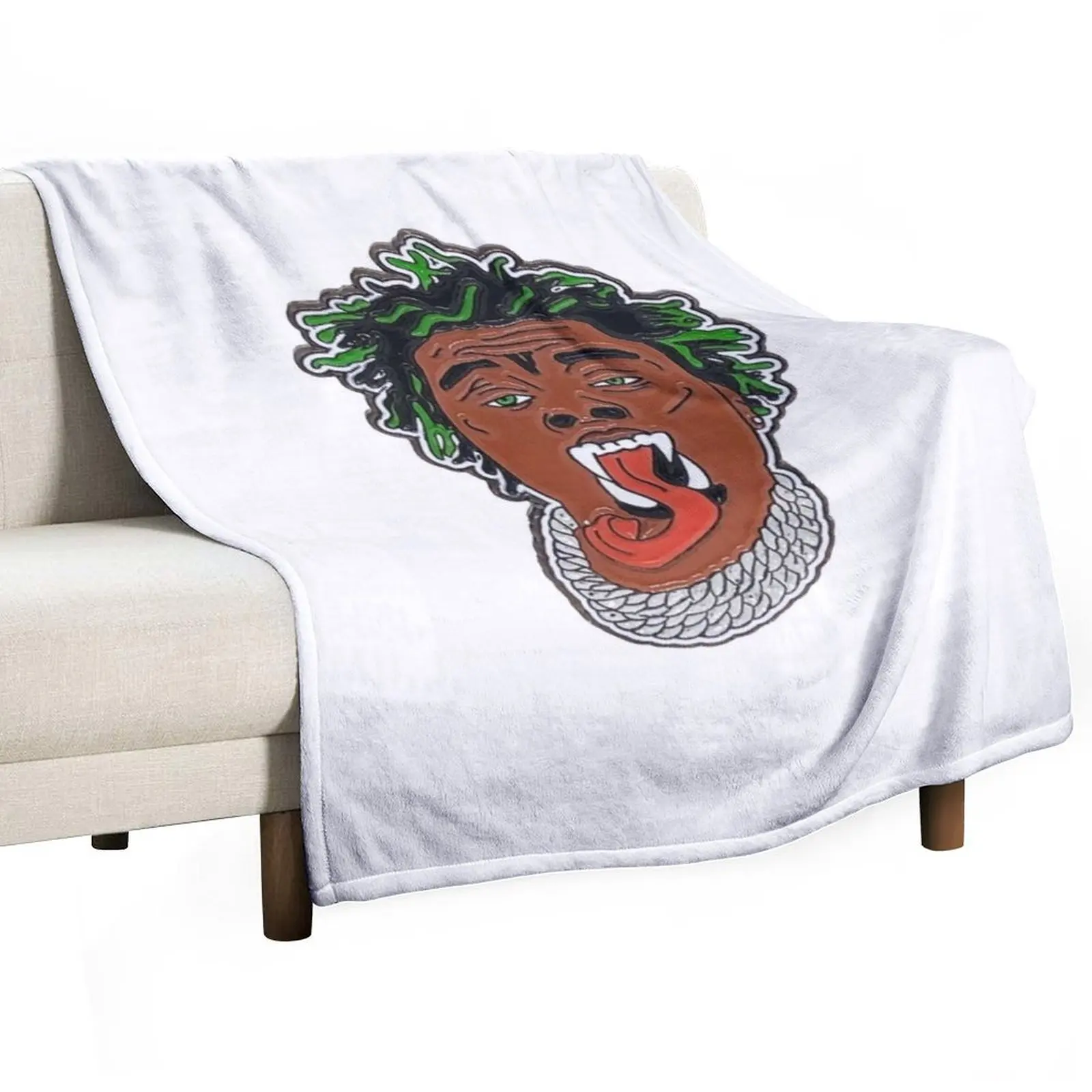 Gunna - sticker Throw Blanket Camping Luxury Designer Single Thermal Blankets