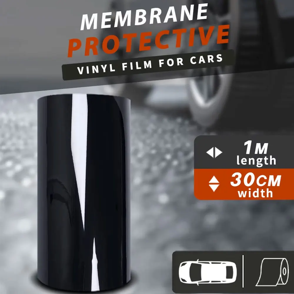 

30/50CM x50/300CM Premium Car Wrap Vinyl PET High Glossy Piano Black Color Change Film Vinyl Car Motorcycle With Air Release
