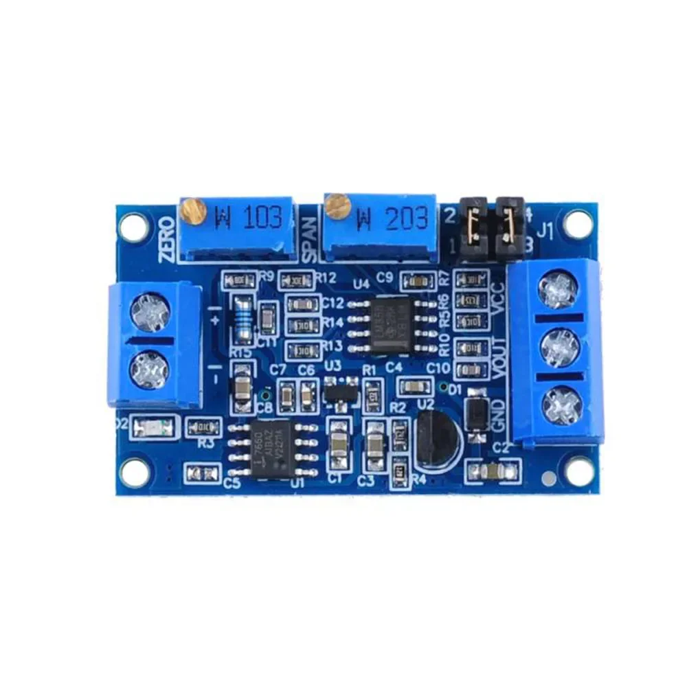 2/4/10PC Strom zu Spannung Modul Konverter 0/4-20mA zu 0-3,3V/5V/10V Spannung Sender Signal Umwandlung Konditionierung Bord