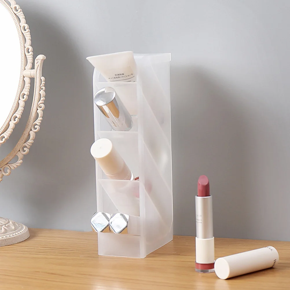 

Desktop Organizer Material Large Capacity Desktop Organizer For Makeup Stationery Socks Storage Transparent Box Case