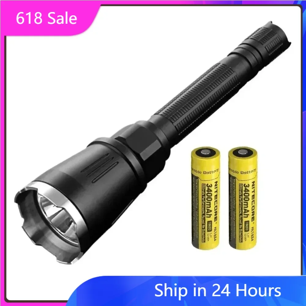 

Jetbeam RRT01 Mini LED Flashlight 950 Lumens Rechargeable Torch Lights by 18350 Battery for Camping Self-defense Hiking