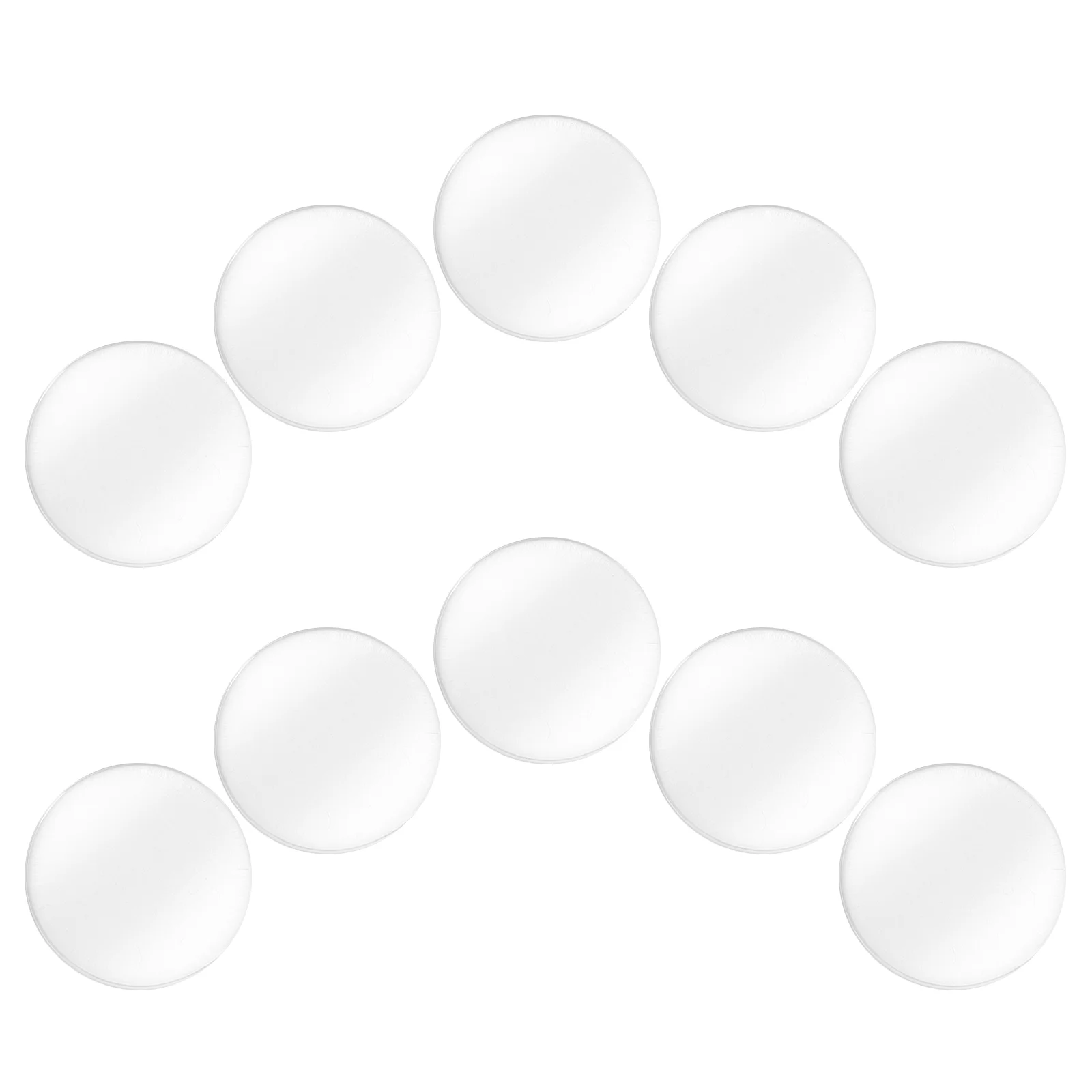 

5 Pairs Rag Glass Eye Lenses Eyes Toy Small Circles Little DIY Materials Holiday Clear Domes for Crafts