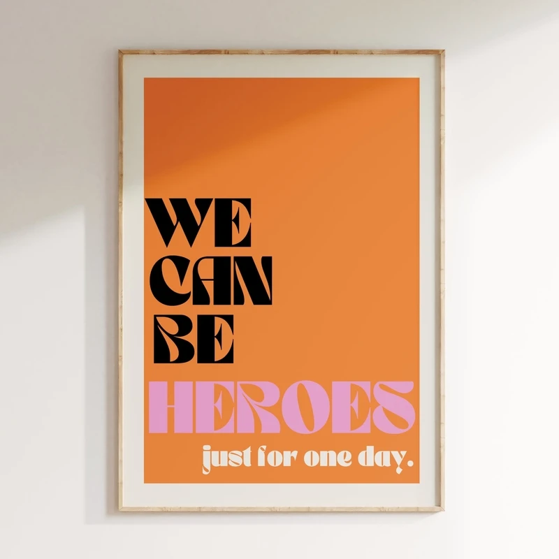 Minimalism Decor Music Posters Pink Colors Love Lyrics Wall Art Canvas Painting Inspired Living Room Home Decor No Frame