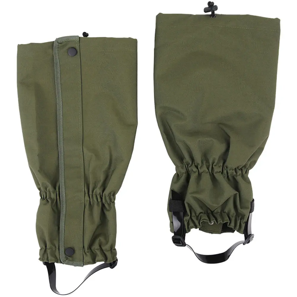 1 Pair Waterproof Gaiters Lightweight Outdoor Leg Protectors Durable Hiking Climbing Camping Snow Sand Insect Protection Gear view 2
