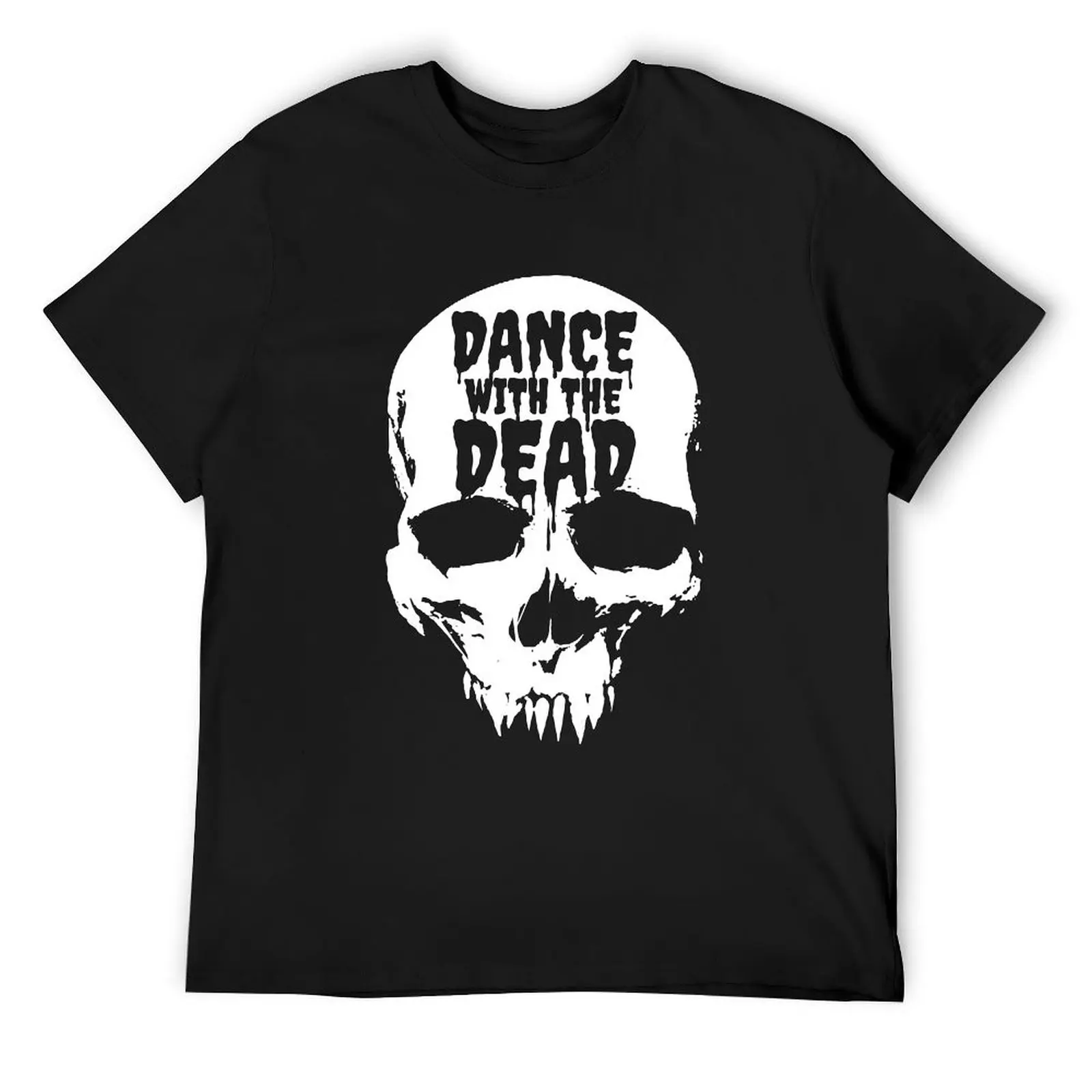 

Dance With The Dead - Skull Teeth T-Shirt customizeds kawaii clothes graphic shirts men graphic t shirts