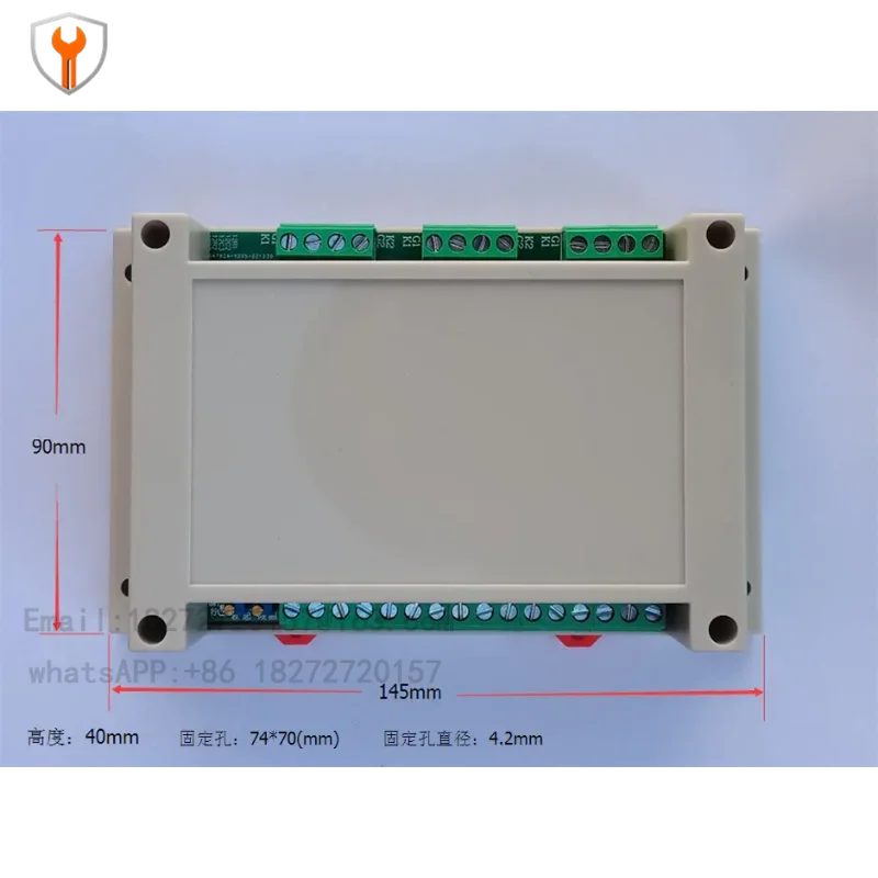 Three phase thyristor trigger board for thyristor pressure regulating plate