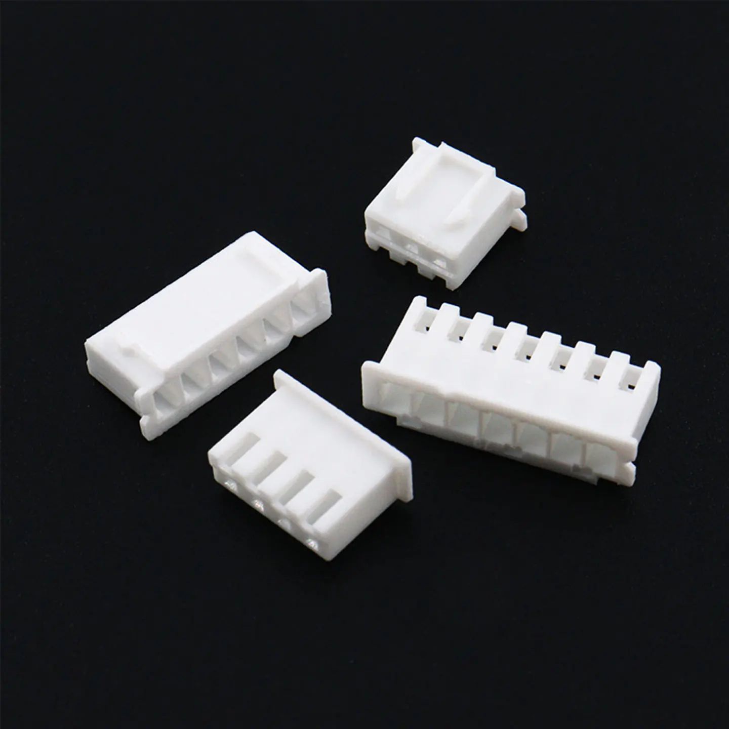 XH2.54mm Connector Housing Male Plug 2/3/4/5/6/7/8/9/10/11/12 Pin JST XH Compatible Plastic Shell for PCB Wire Terminal