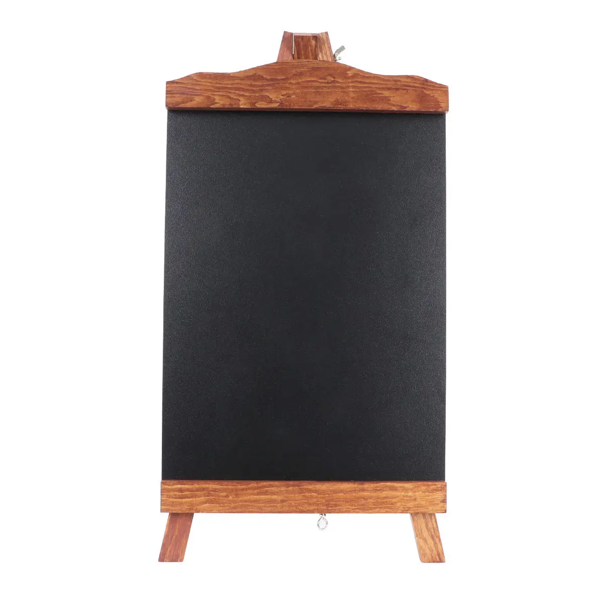 

Mini Chalkboard Sign Wooden Standing Blackboard Advertising Board Display Erasable for Restaurants Crafts