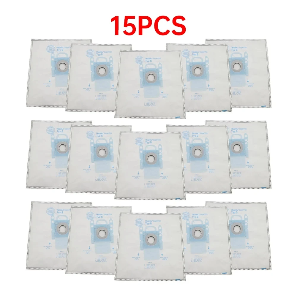 15Pcs/Lots Vacuum Cleaner G Type Cloth Dust Bags Type G For Bosch & SIEMENS BSG7 BSGL3126 BSG6