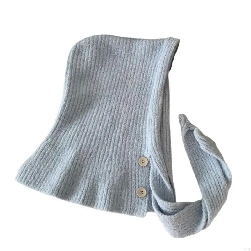 72XE تنفس الشتاء بالاكلافا هوديي وشاح للرقبة البلوز قبعة الصوف مزيج الرقبة الجراب قبعة للمغامرة في الهواء الطلق والعتاد #6