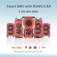 Daly Smart BMS 4S Lifepo4 12V 100A 3S 8S 24V 40A 60A 150A 16S 48V 200A 250A BMS Smart with CANBUS RS485 Li-ion 3.7V 3.2V BMS RV