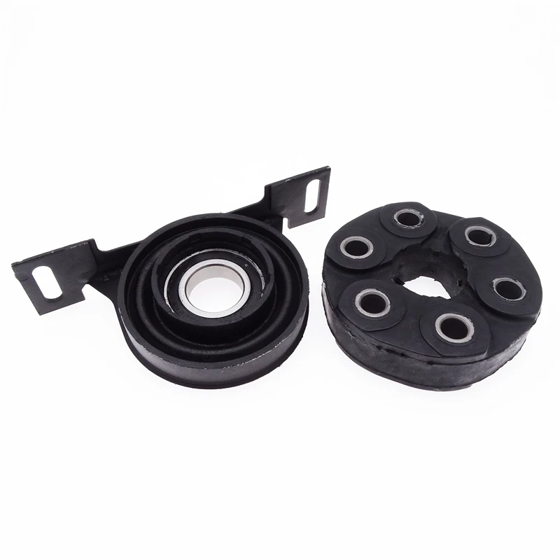 1 Set Car Flex Disc+Driveshaft Center Carrier Bearing Support For BMW 3Er E36 E46 5Er E34 E39 1992-1999 26111227410 26121226731