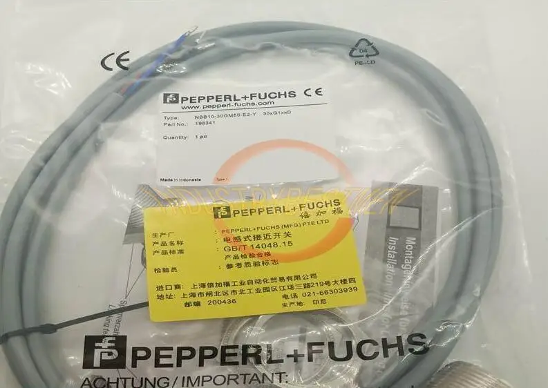 ONE PEPPERL+FUCHS NBB10-30GM50-E2-Y SENSOR New