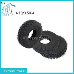 High performance 4 inch tires 4.10/3.50-4 inner tube outer tires 410/350-4 electric scooter trolley parts pneumatic wheel tires