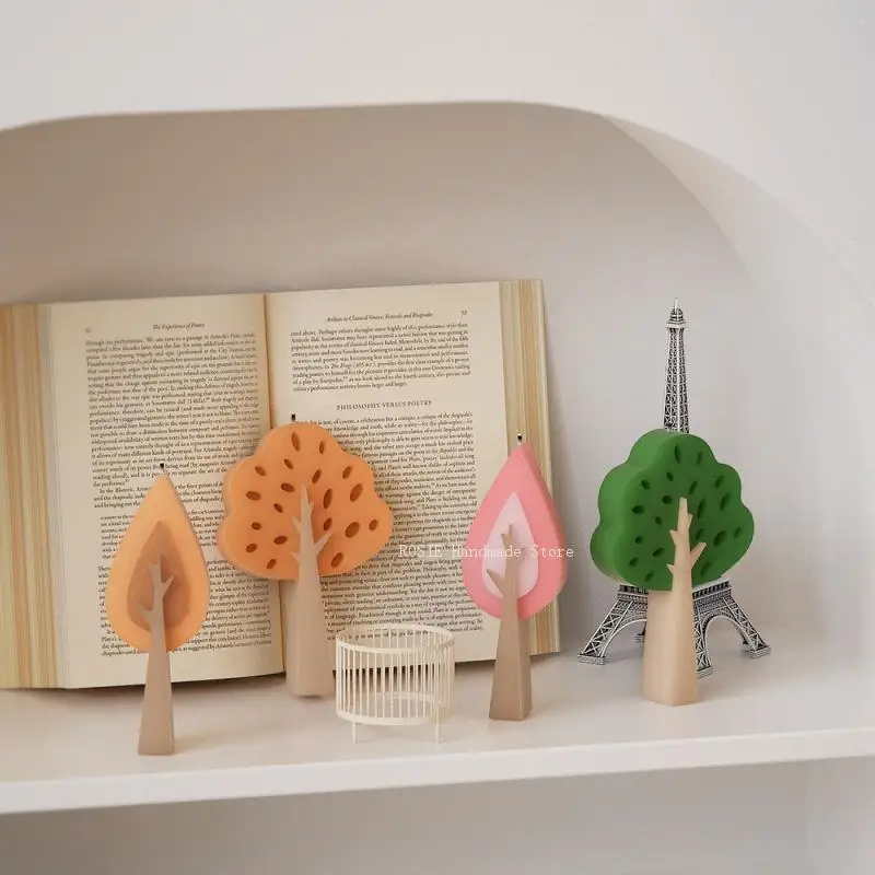 3D Tree Candle Silicone Mold Diy Handmade Aromatherapy Gypsum Resin Soap Mold Home Handicraft Making Tool