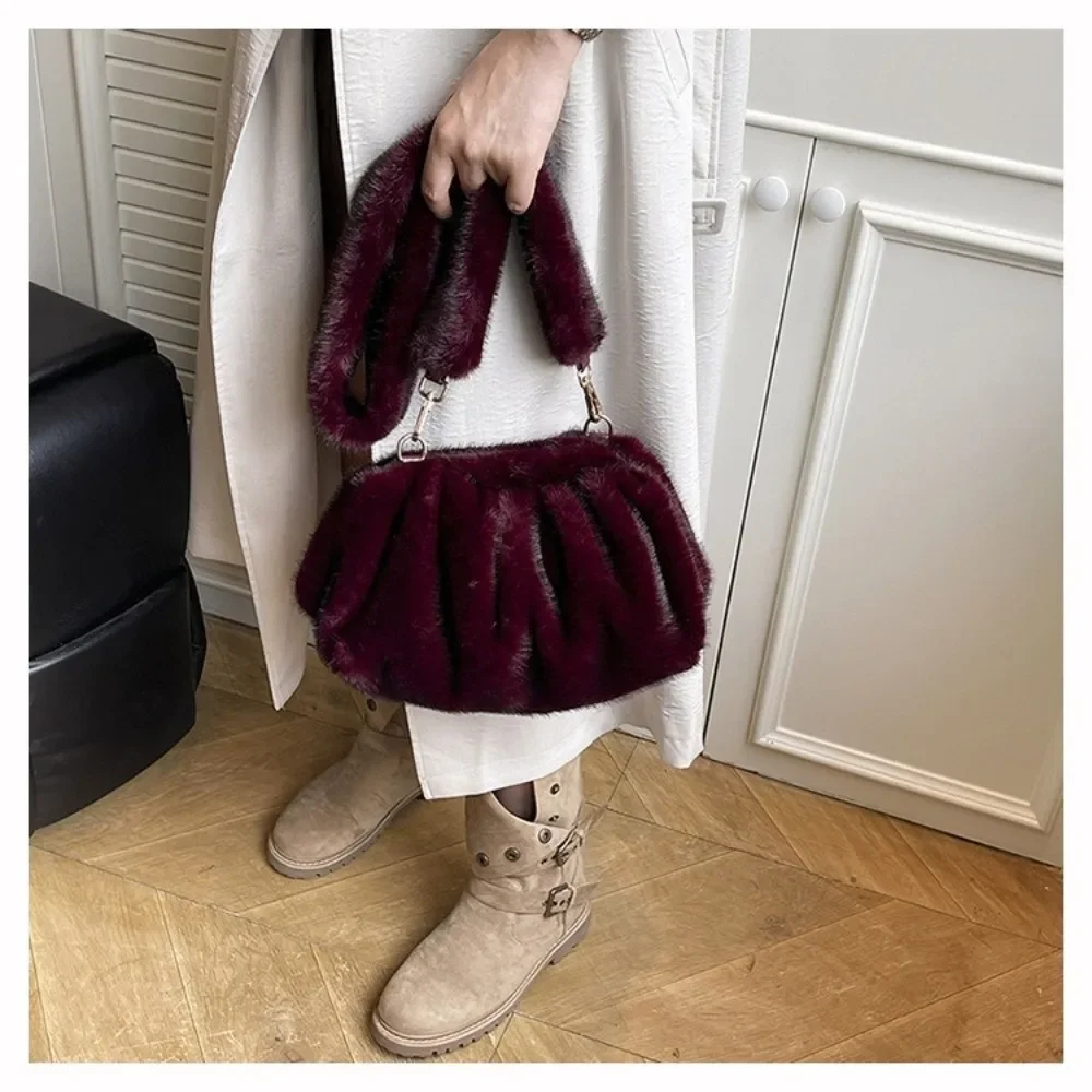 Thumbnail 3 - #73 Faux Fur Shoulder Bags Deals & Discounts