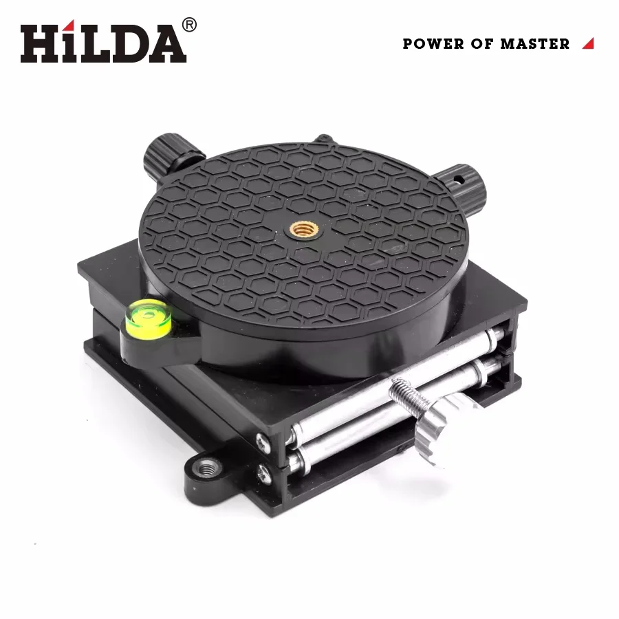 HILDA Adjustable Lift  Stand For Laser Level 360-Degree Rotation Router Lift Table Adjustable Height  Laser Level Lifting