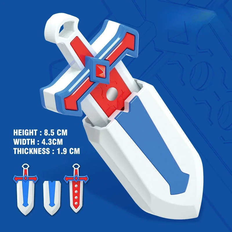 Radish Shangfang Sword 3D Printing Stone Sword Gravity Decompression Toy Radish Knife Hand Holding Mini Toy