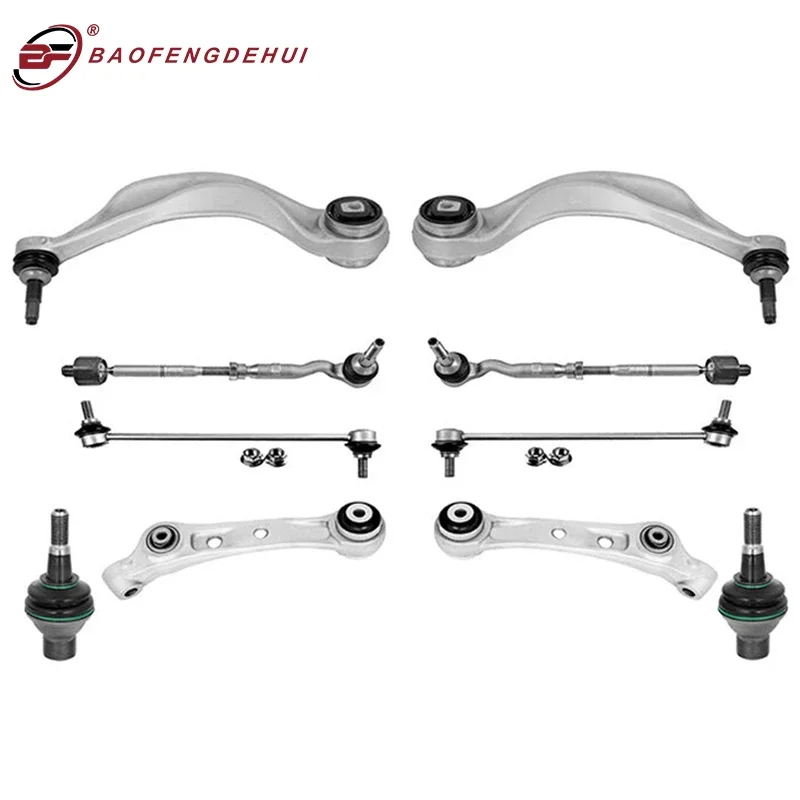 8PCS Front Suspension Lower Control Arm Kit for BMW F06 F10 F11 F12 F13 520d 525d 528i 530d 535d 640d 650i xDrive Gran Coupe