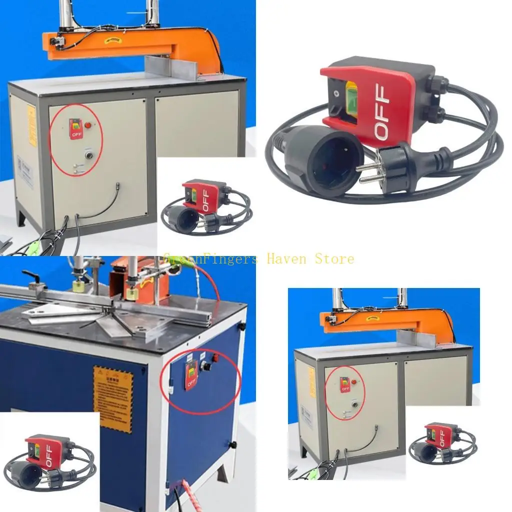 

F68D Functional Electromagnetic Switches KJD17B Push Button Control Switches PA66