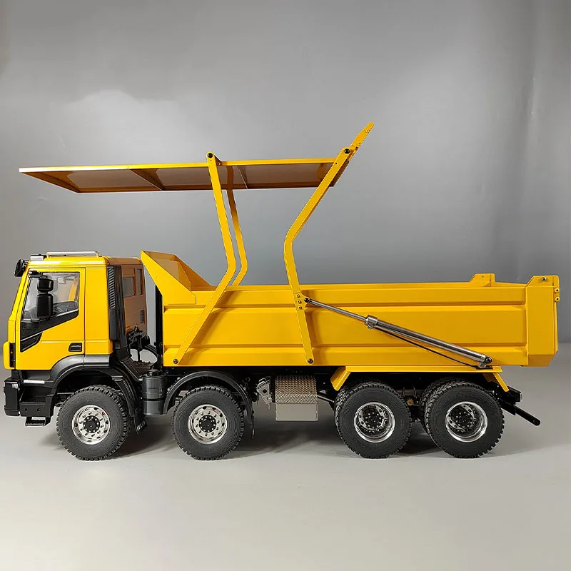 Fury Bear 1/14 8x4 Dump Truck Whole Vehicle Engineering Truck Electric Radio-Controlled Car For Tamiya Lesu For Scania Man