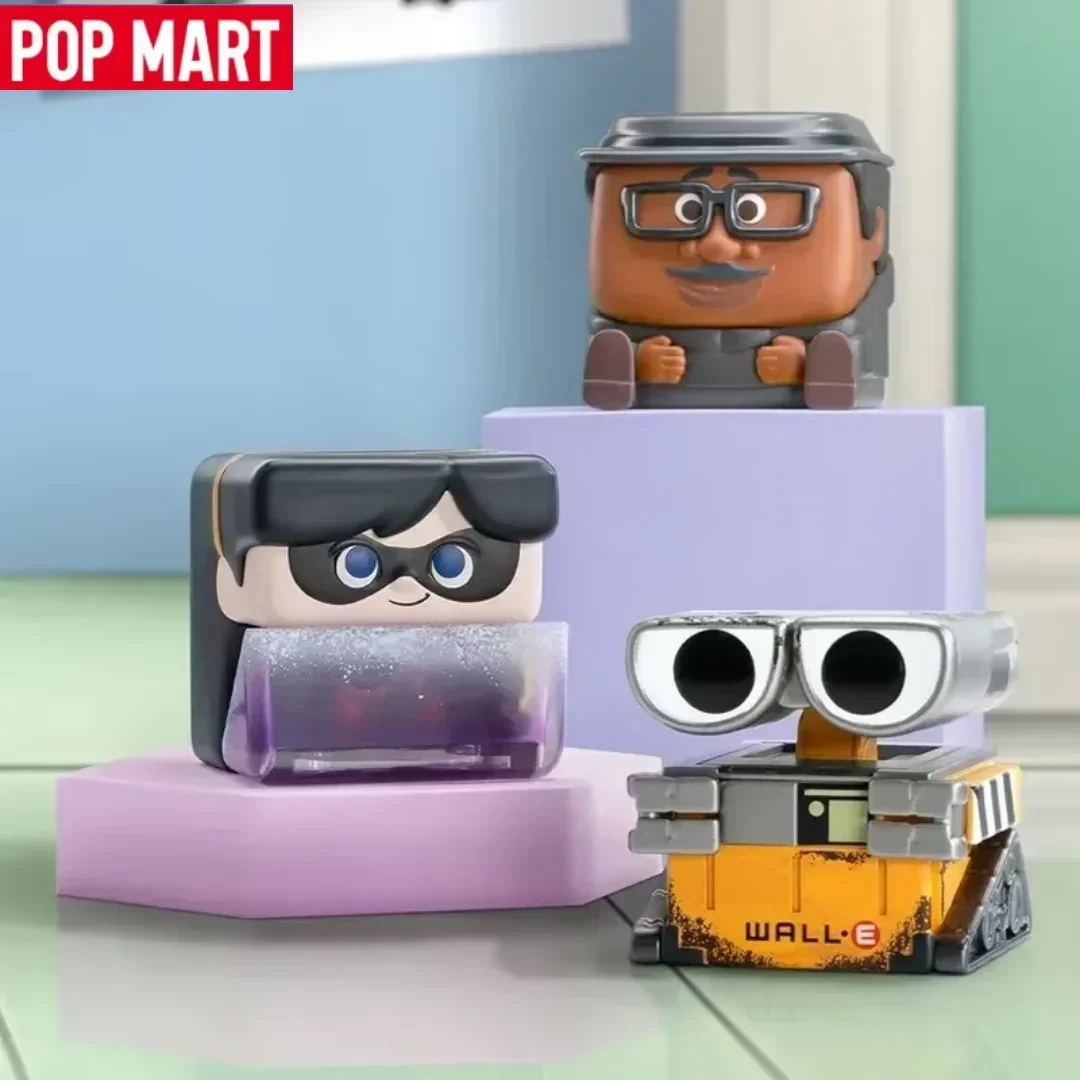 POP MART Disney/Pixar POP CUBE - 1 Series Blind Box Toys Kawaii Anime Action Figure Caixa Caja Surprise Mystery Box Dolls Girls