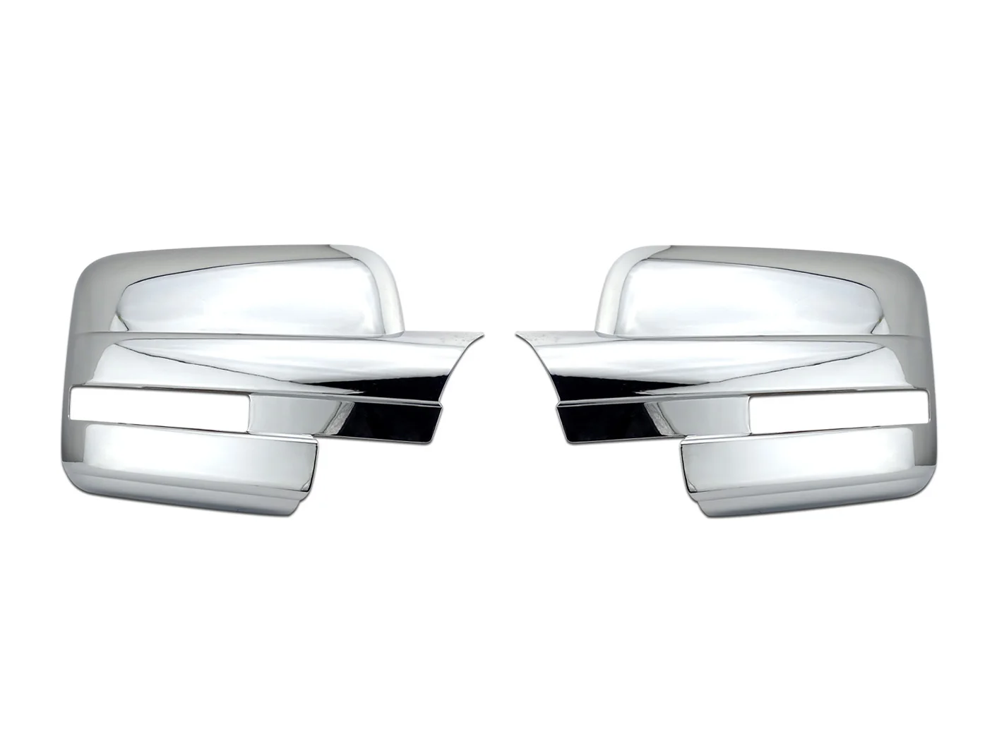 2 PCS Automobile ABS Chrome Plated Reversing Mirror Cover Mirror Cover For Ford F150 2009-2014