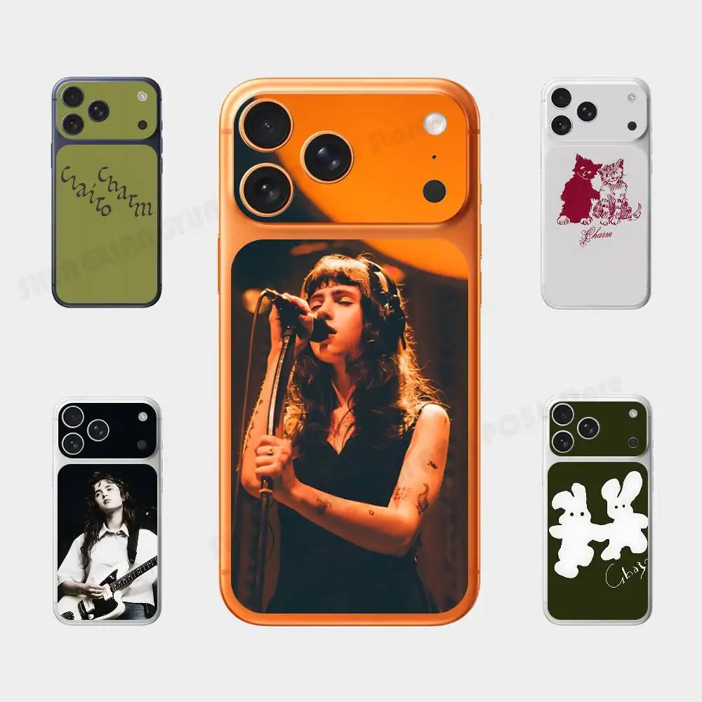 Charm Singer C-Clairo For Iphone 18 17 Pro ProMax Back Protective Decorative Sticker Back Cover