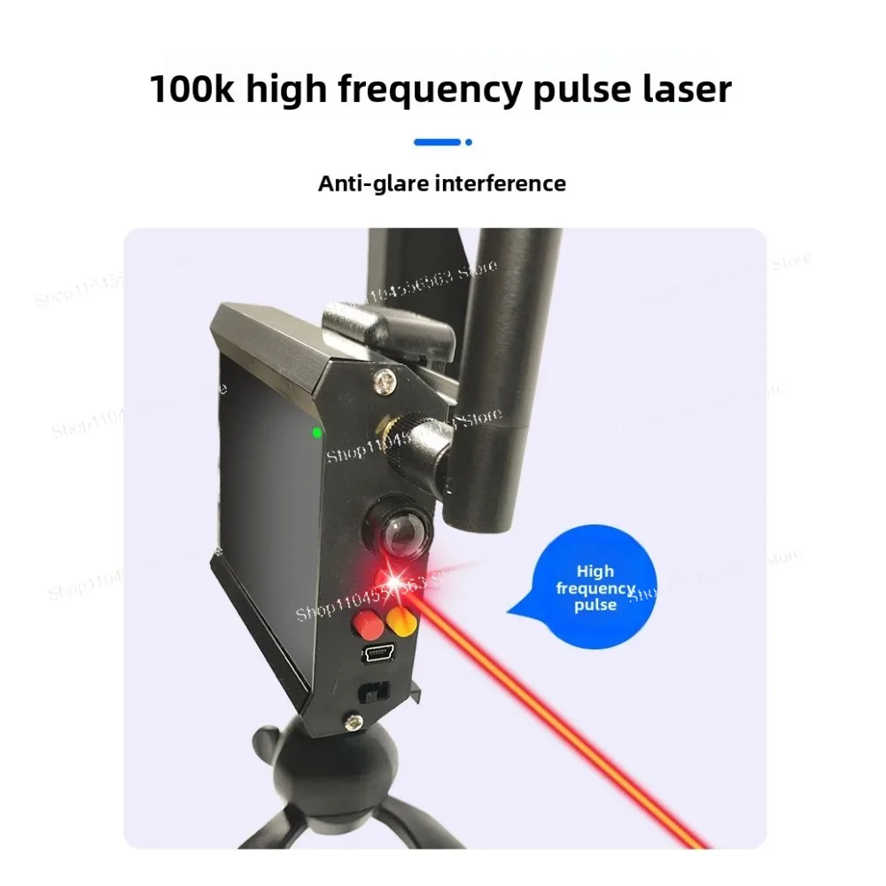 The precision automatic timer has a laser sensing function and is suitable for sports timing.
