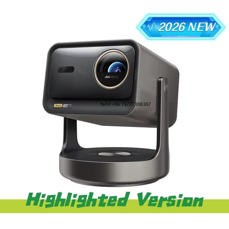 

2026 C3 ultra Highlighted 4k Laser Projector with 3D IMAX Three Color Portable DLP Beamer Home Theater Projector