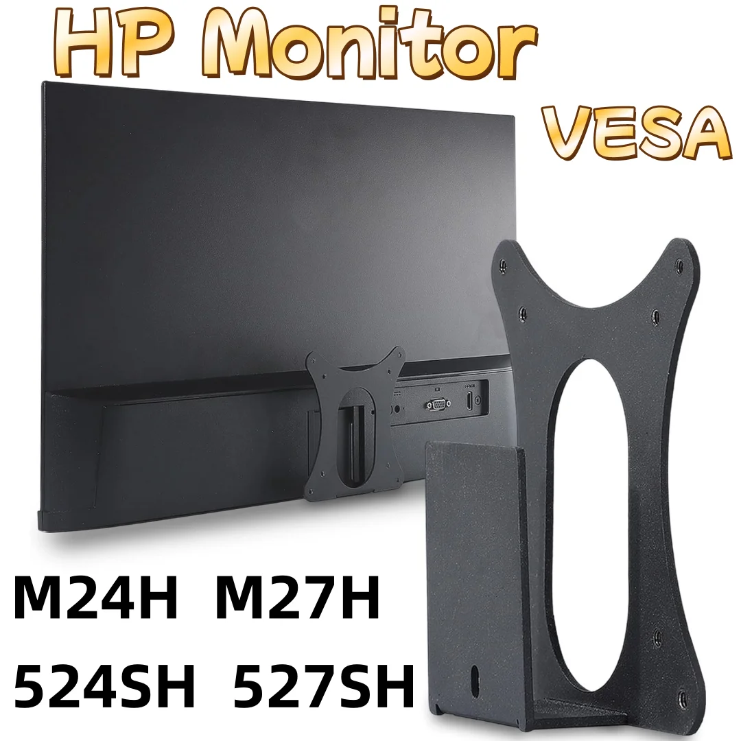 

VESA Mount Adapter For HP Monitor M24h M27h 527sh 524sh 75x75MM to 100x100MM Wall Mount Bracket