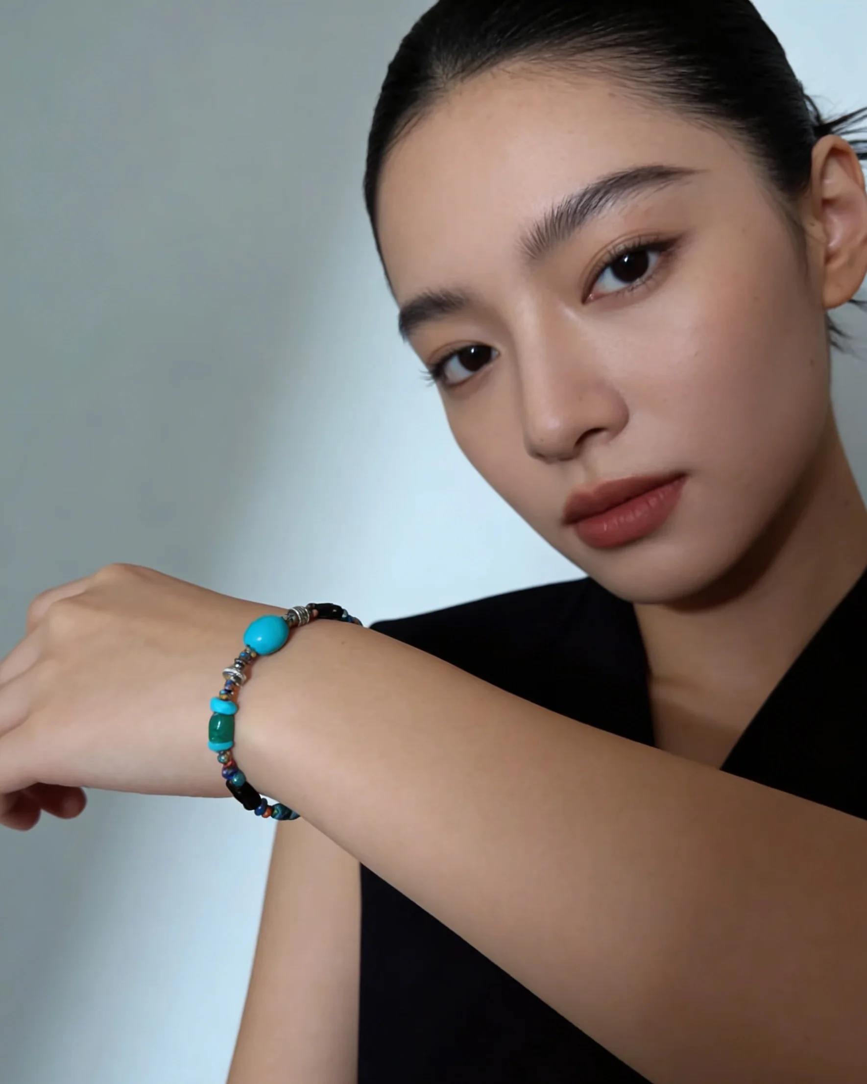 

Natural Stone Braided Rope Bracelet Handmade Artisan Designer Bracelet for Women Daily Wear Limited Time Discount Unique Jewelry