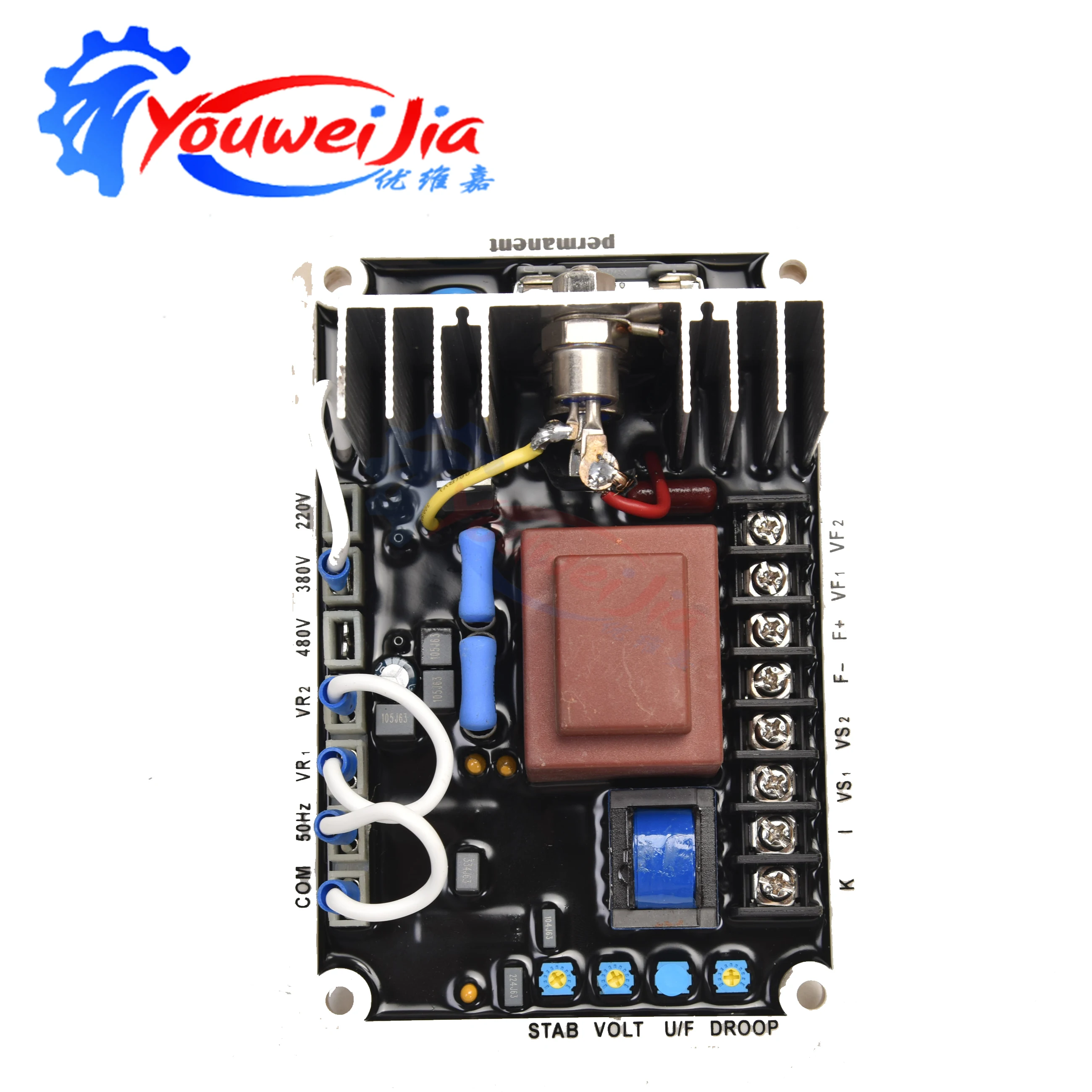 AVR Kutai EA15A Automatic Voltage Regulator Brushless Generator Stabilizer Spare Parts for Electrical Equipment